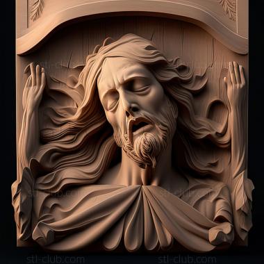 3D model st jesus (STL)